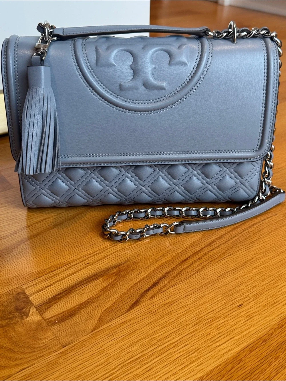 Tory Burch Fleming Soft Grain Convertible Shoulder Bag